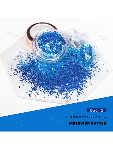 metallic glitter flakes